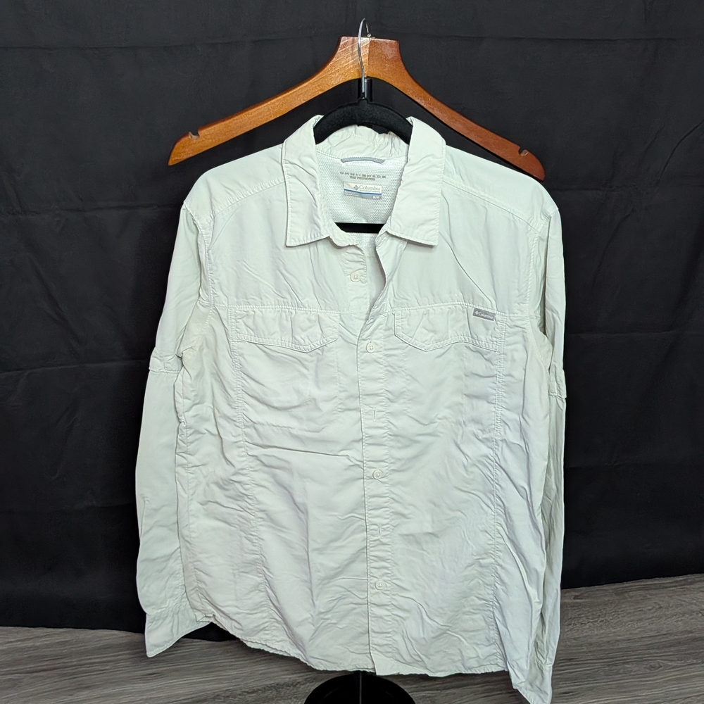 Columbia Men's Off-White Shirt Jacket